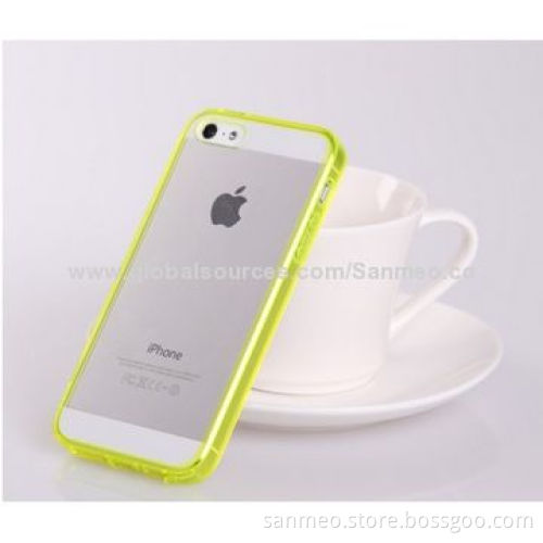 TPU + Acrylic Case for iPhone, Samsung, HTC/LG.Blackberry/Ultra-thin Perfect Fit, High Permeability